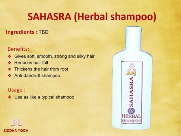 SAHASRA (Herbal shampoo) - Image 2