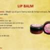 Herbal Lib Balm (Honey wax) - Image 2