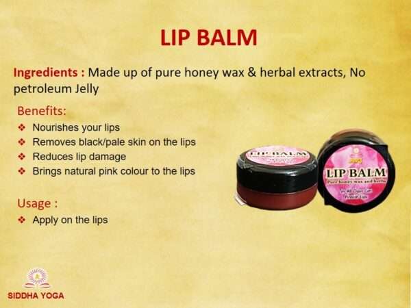 Herbal Lib Balm (Honey wax) - Image 2